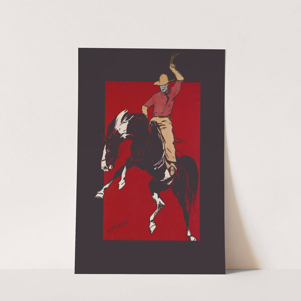 World&#039;s championship rough riding contest by George Ford Morris