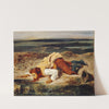 Wounded Brigand (Roman Shepherd) (1825) by Eugène Delacroix