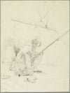 Wounded Soldier Loading his Rifle