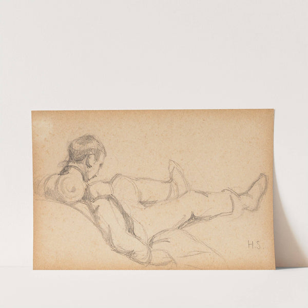 Wounded Warrior, Study by Helene Schjerfbeck