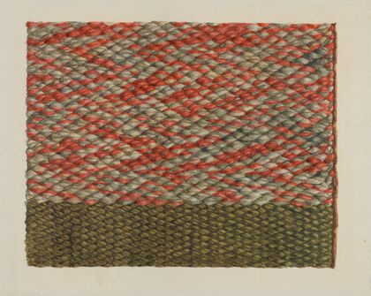 Woven Covering for Chair Back