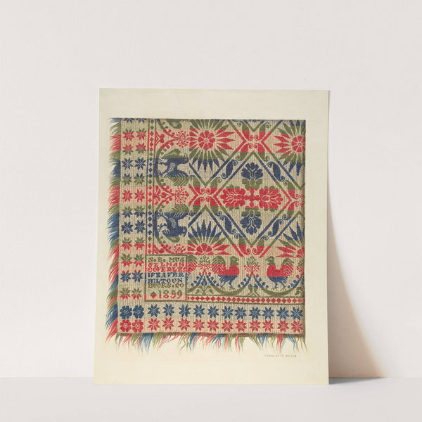 Woven Coverlet by Charlotte Angus