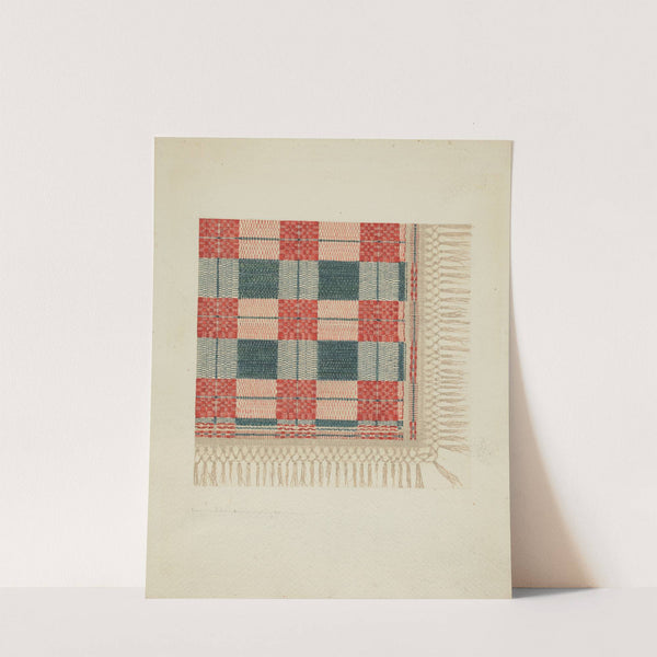 Woven Coverlet by Dorothy Lacey