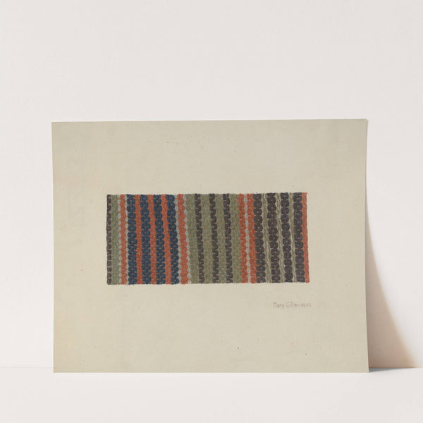 Woven Textile by Mary C. Davidson