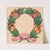 Wreath fashioned from flowers, tied with a ribbon at the base (1820-1839) by William Wood Thackara