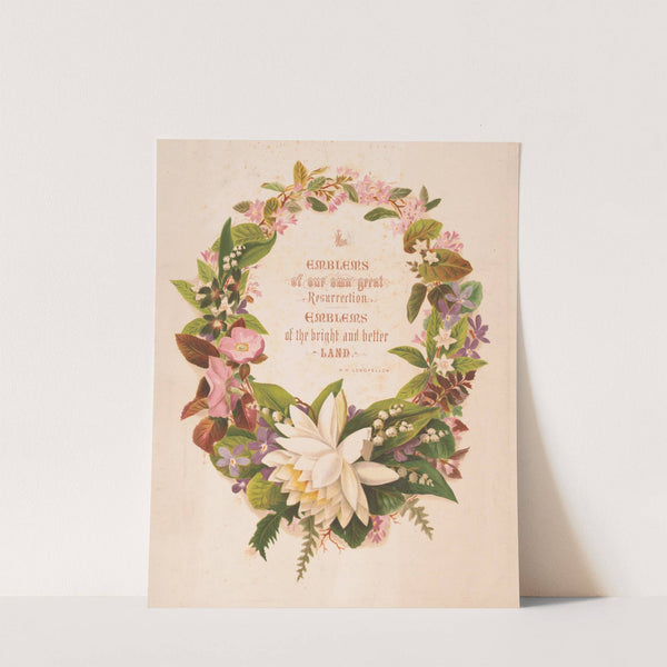 Wreath no. 5 (1874) by Louis Prang & Co.