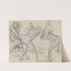 Wrestling Spartan Girls by James Ensor