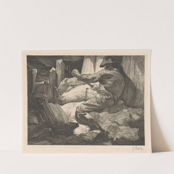 Wrikkende arbeider by Johannes Josephus Aarts