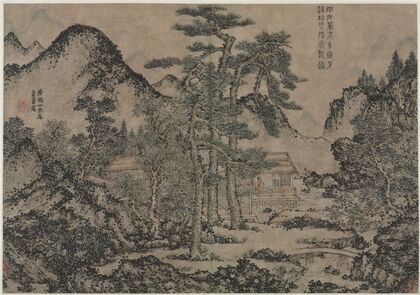Writing Books under the Pine Trees (c. 1308–85)