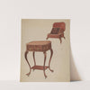 Writing or Sewing Table by Frank Wenger