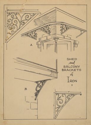 Wrought Iron Brackets