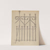 Wrought Iron Fence by Francis Law Durand