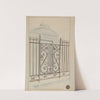 Wrought Iron Gate and Fence by Lucien Verbeke