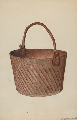 Wrought Iron Kettle
