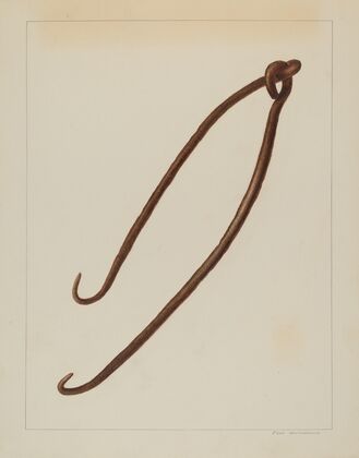 Wrought Iron Pot Hooks