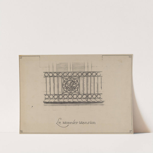 Wrought Iron Railing by Ray Price