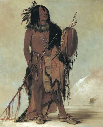 Wún-nes-tou, White Buffalo, an Aged Medicine Man
