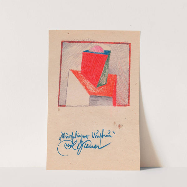 Würfeliger Aufbau by Karl Wiener