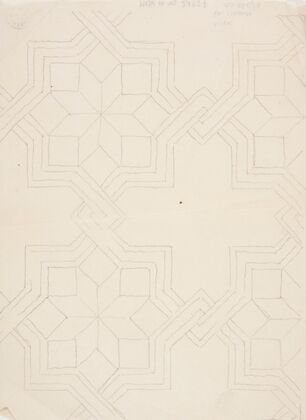 Wzór posadzki z motywem geometrycznym