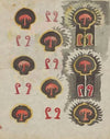 Wzory ozdobnych inicjałów ‘T’ (1908)