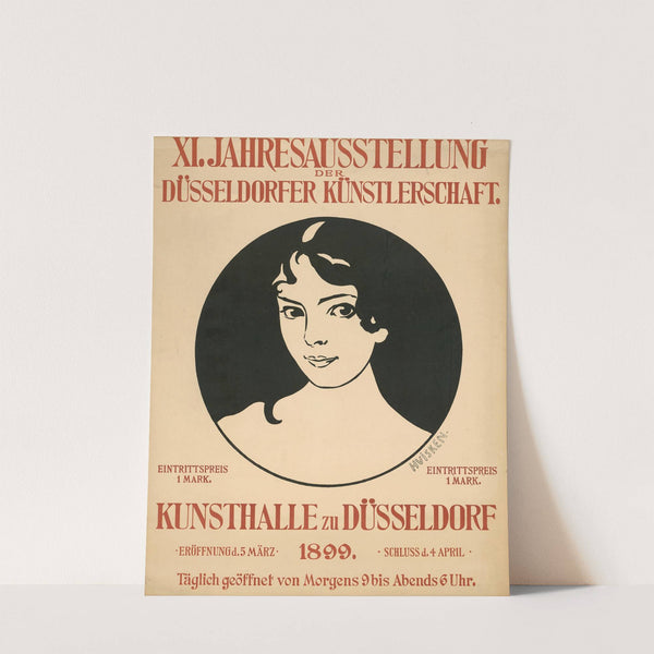 XI. Jahresausstellung der Düsseldorfer Künstlerschaft (1899) by Hermann Huisken