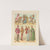 XIVe siecle – costumes civils et militaires – litiere (1876-1888) by Auguste Racinet
