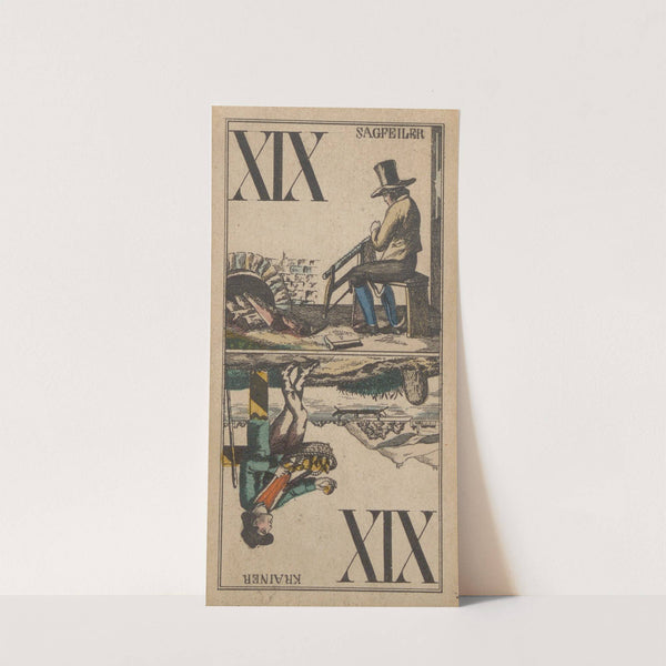 XIX; Sagfeiler ; Krainer (1850) by Carl Holdhaus