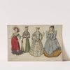 XVIe siecle. Dames de France et D&#039;Allemagne. D&#039;apr[res] Holbein, Weigel, Joos de Boscher, etc. by Raphaël Jacquemin
