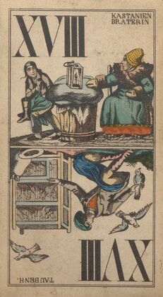 XVIII; Kastanienbraterin ; Taubenh (1850) — size preview