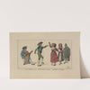 XVIII siècle (fin). Espagnols dansant. Gravure de l&#039;époque. by Raphaël Jacquemin