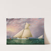 Yacht Race In New York Harbor by James Edward Buttersworth