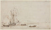 Yacht Receiving Salute (c. 1700)