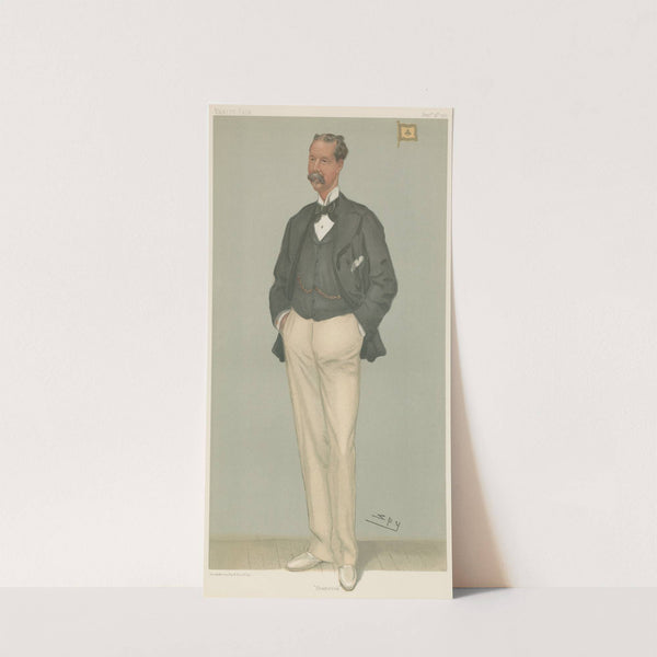 Yachting Devotees; ‘Shamrock’, Sir Thomas Johnstone Lipton, September 19, 1901 (1901) by Leslie Matthew Ward