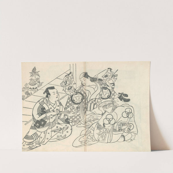 Yakusha ezukushi Pl.3 by Okumura Masanobu