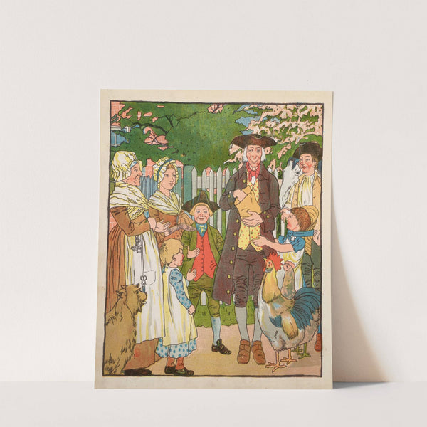Yankee Doodle: An old friend in a new dress Pl.7 by Howard Pyle