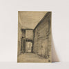Yard of an Old House by Cornelis Saftleven