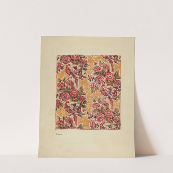 Yellow Glazed Chintz by Joseph Lubrano
