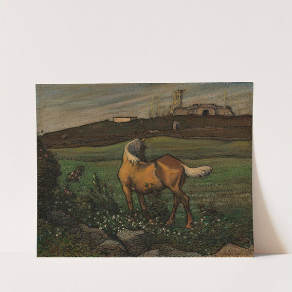 Yellow Horse by Nils Kreuger