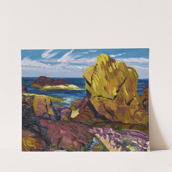 Yellow Rock, Gloucester by John Sloan
