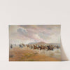 Yeomanry Scouts On The Veldt by Elizabeth Southerden Thompson