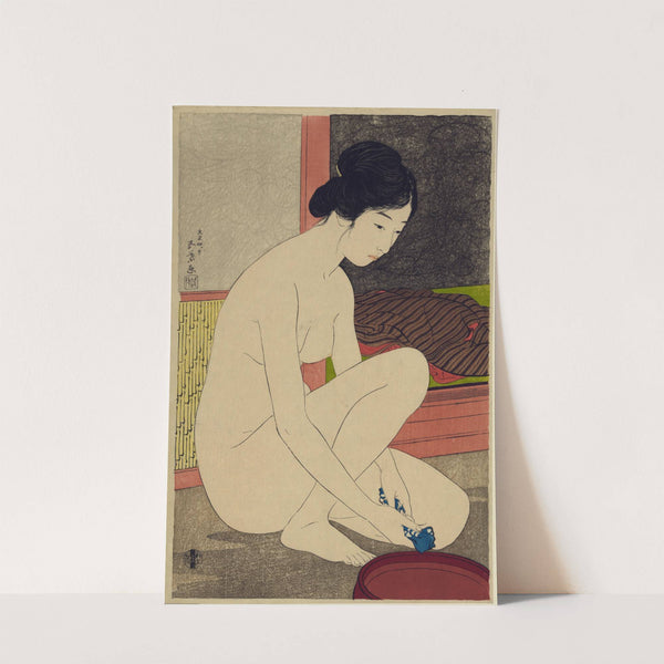 Yokugo no onna (1915) by Hashiguchi Goyō