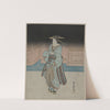 Yoru no fukagawa geisha by Toyokuni Utagawa