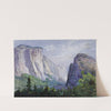 Yosemite from Old Inspiration Road by Albert Thomas De Rome