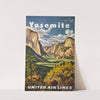 Yosemite. United Air Lines by Anonymous
