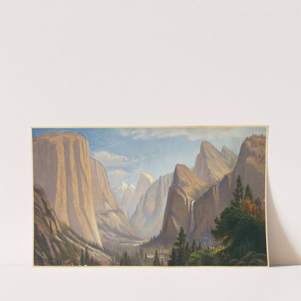 Yosemite Valley, Looking East from the Mariposa Trail (1874) by John Ross Key