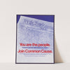 You are the people; it is time to give the nation back to its citizens; join Common Cause by Anonymous