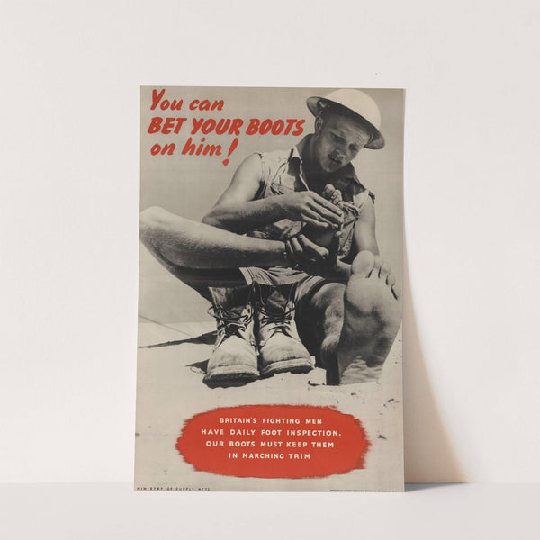 You Can Bet Your Boots On Him! by Anonymous