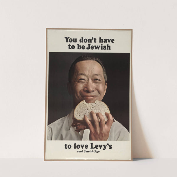 You don&#039;t have to be Jewish to love Levy&#039;s real Jewish Rye by Howard Zieff