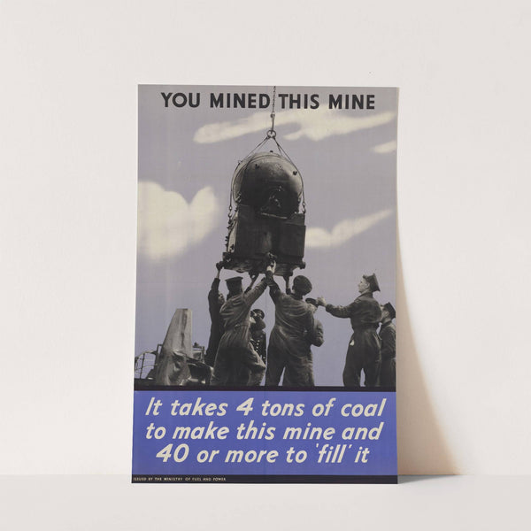 You Mined this Mine by Anonymous