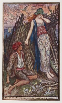 ‘You will have to make me your wife’ said the Eld-maiden — size preview